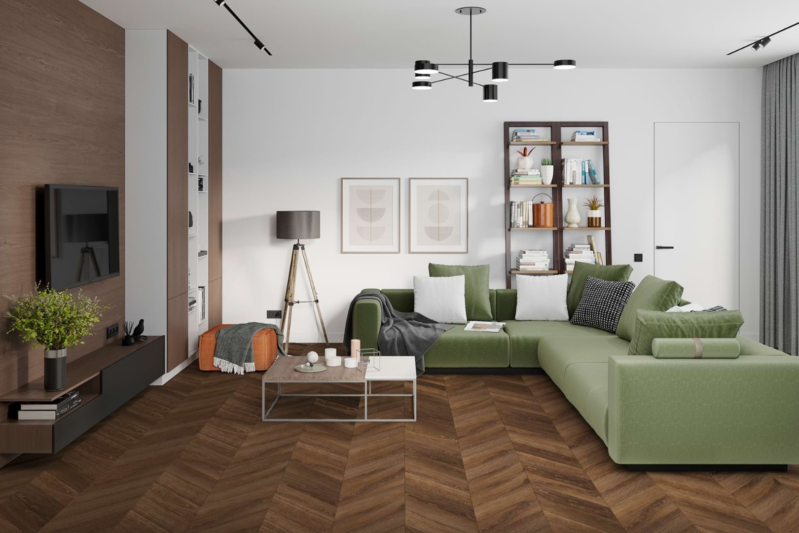 DAMY FLOOR CHEVRON LVT DF07-Ch-LVT Шайо