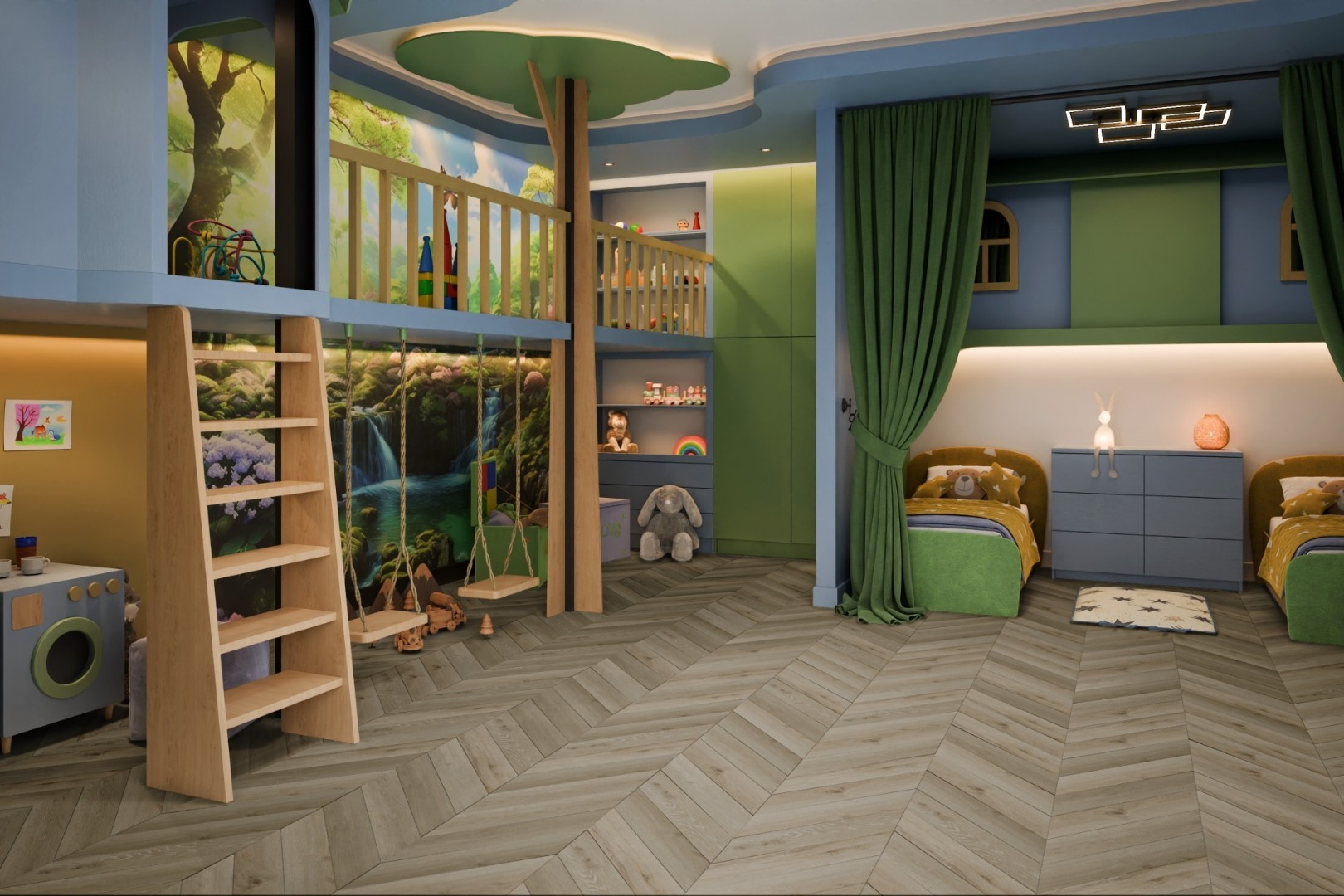 DAMY FLOOR CHEVRON DF01-Ch Версаль