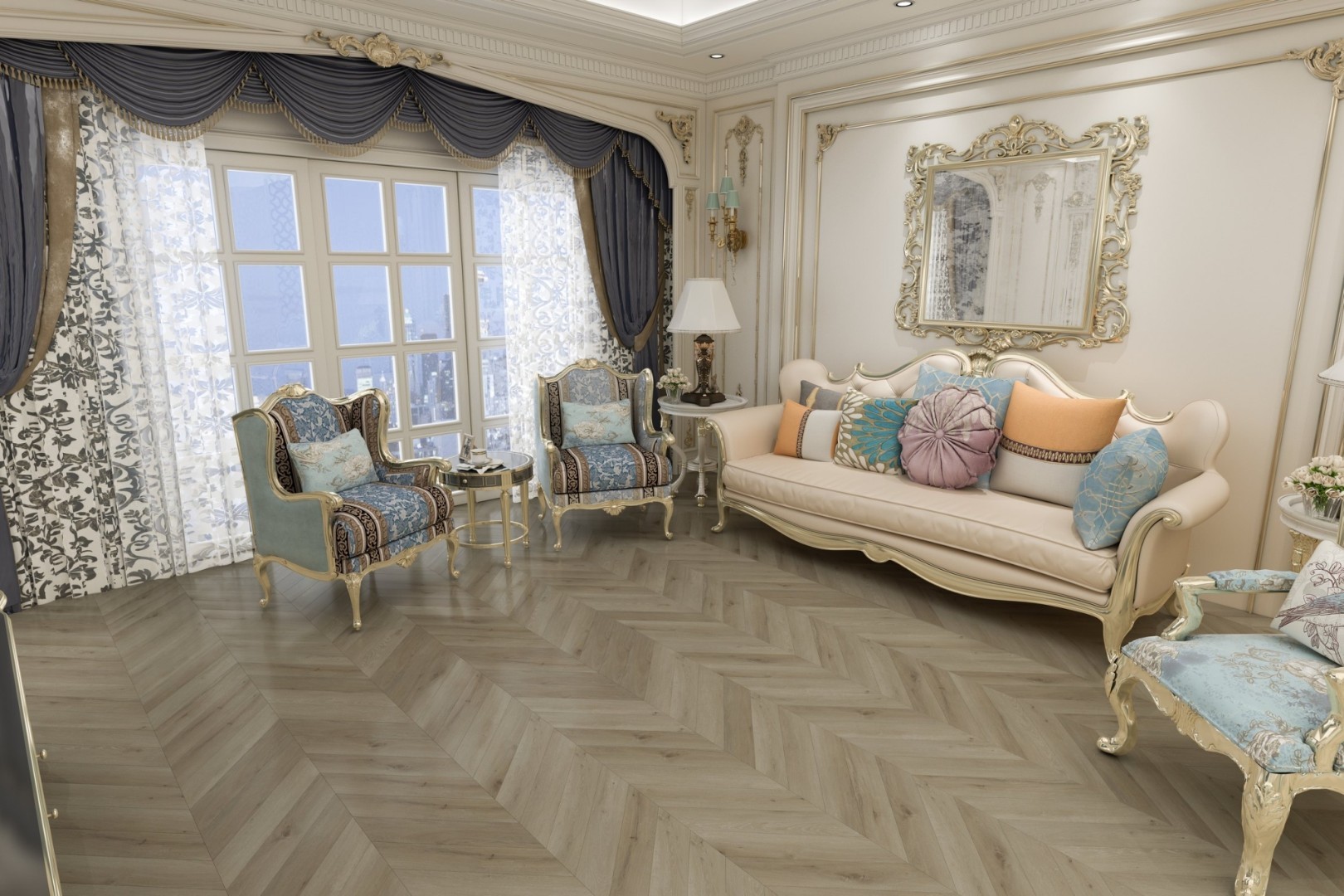 DAMY FLOOR CHEVRON DF01-Ch Версаль