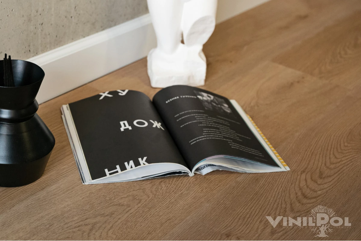 VINILAM Vinilpol LVT 7898 EIR Дуб Верона Glue