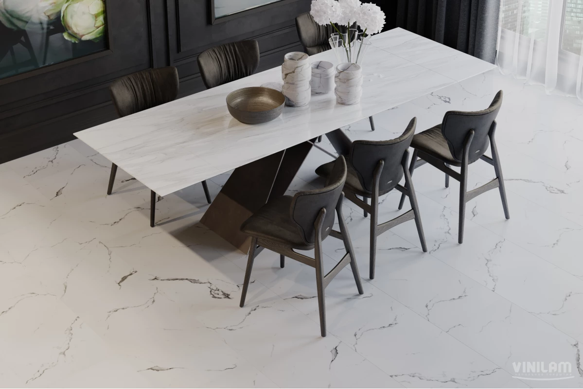 Vinilam Ceramo 83444 Итальянский мрамор
