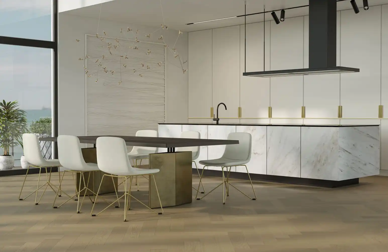 Quartz Parquet Дуб Карельский 33-419