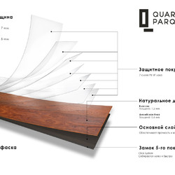 Quartz Parquet Дуб Лимба 33-405