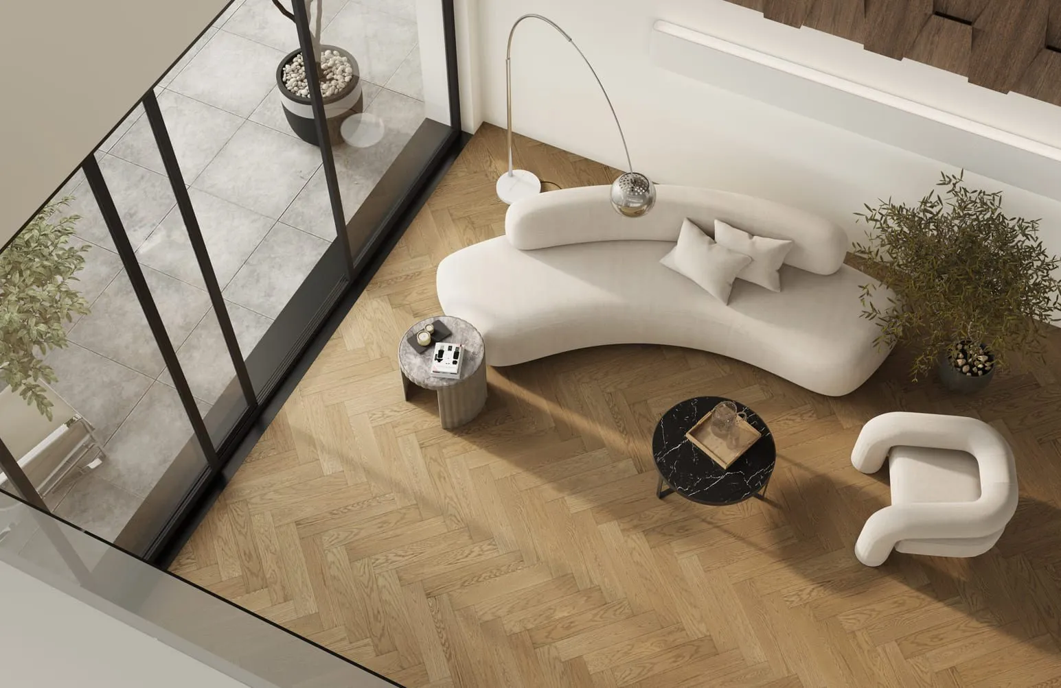 Quartz Parquet Дуб Рустикальный 33-410