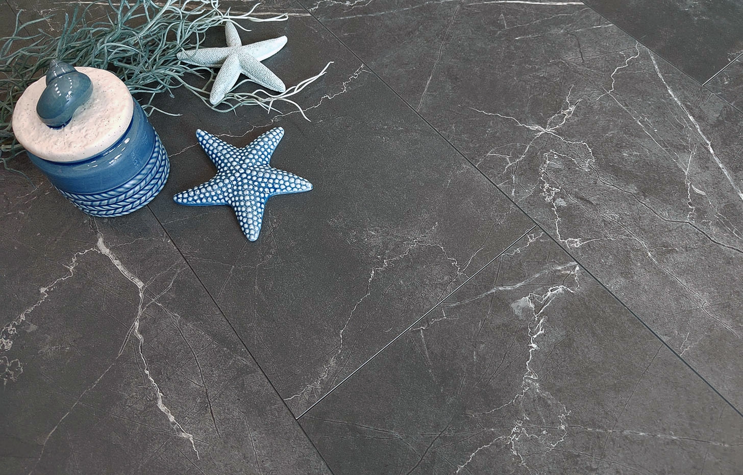 Stone Floor Мрамор Графитовый