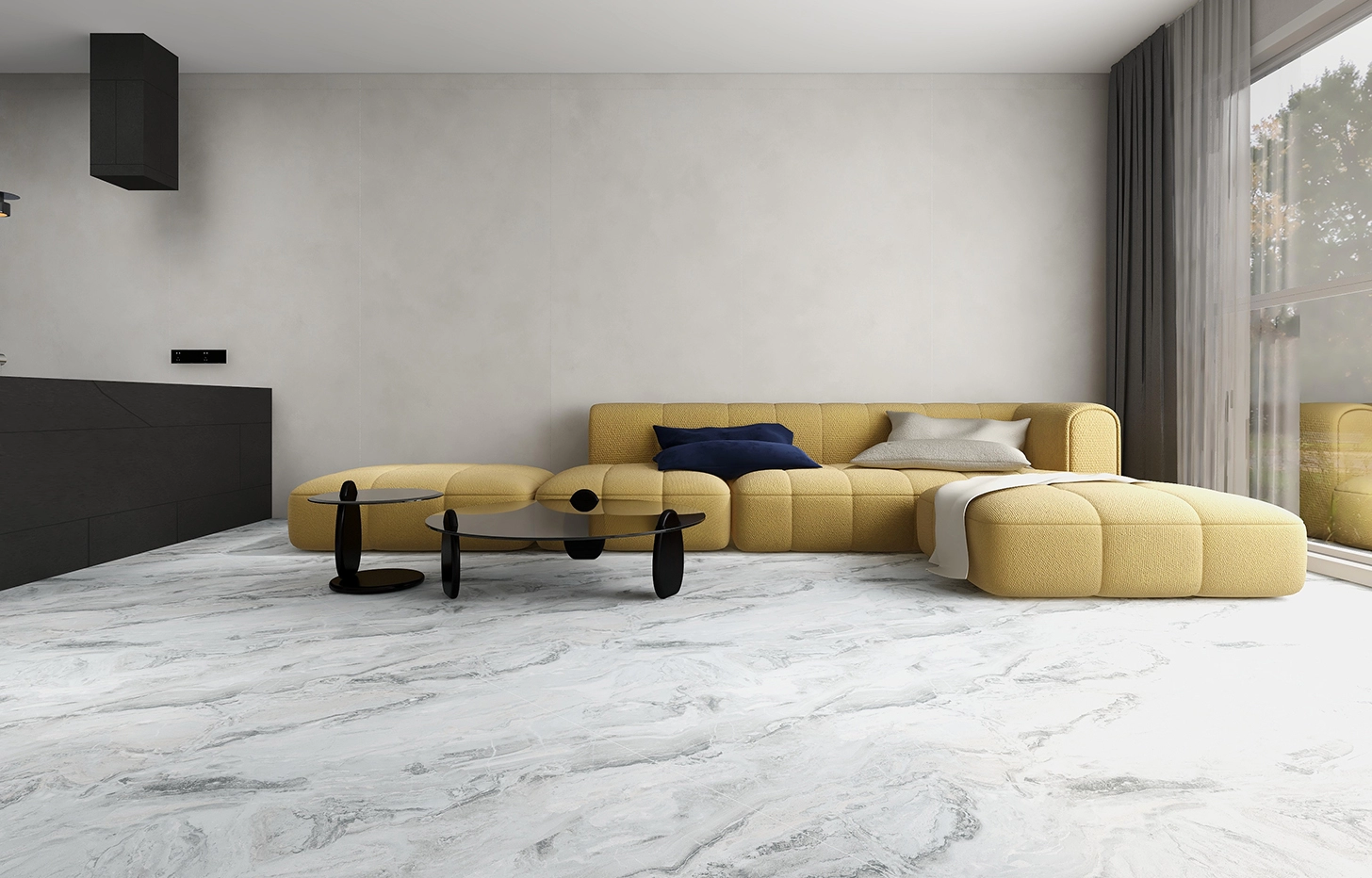 Stone Floor Жемчужный Мрамор
