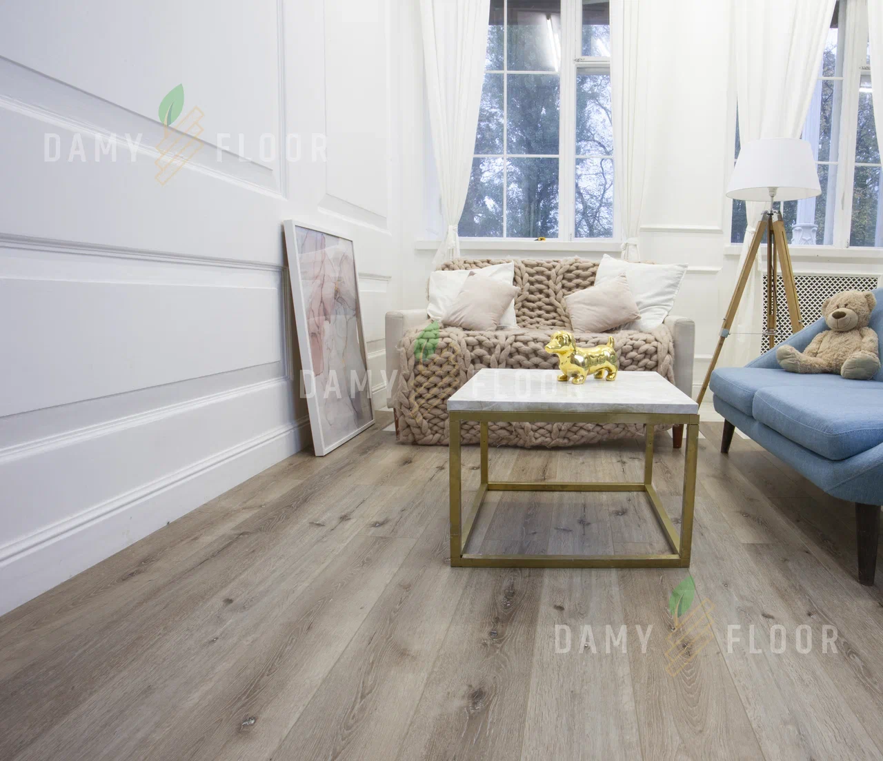 DAMY FLOOR FAMILY 1508-1-LVT Дуб Лофт