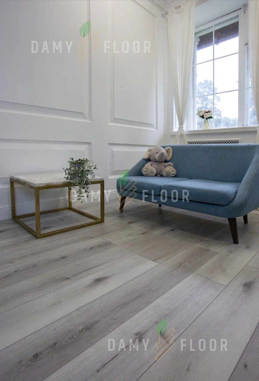 DAMY FLOOR FAMILY 7020-2-LVT Дуб Классический Серый