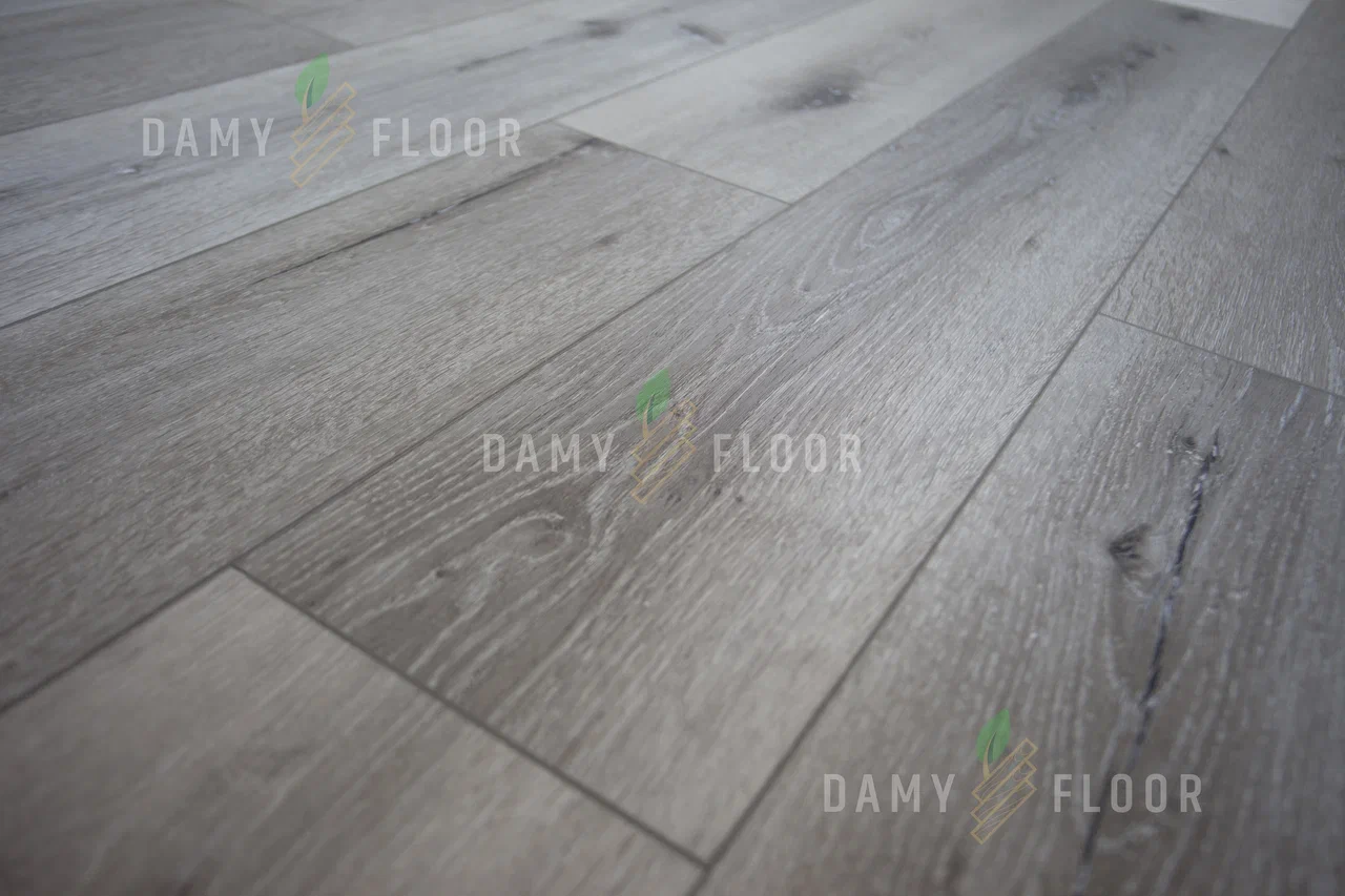 DAMY FLOOR FAMILY 7020-5D-LVT Дуб Состаренный Серый