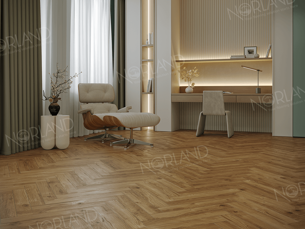Alpine floor Herringbone Elegante LF303-18 Дуб Корсика