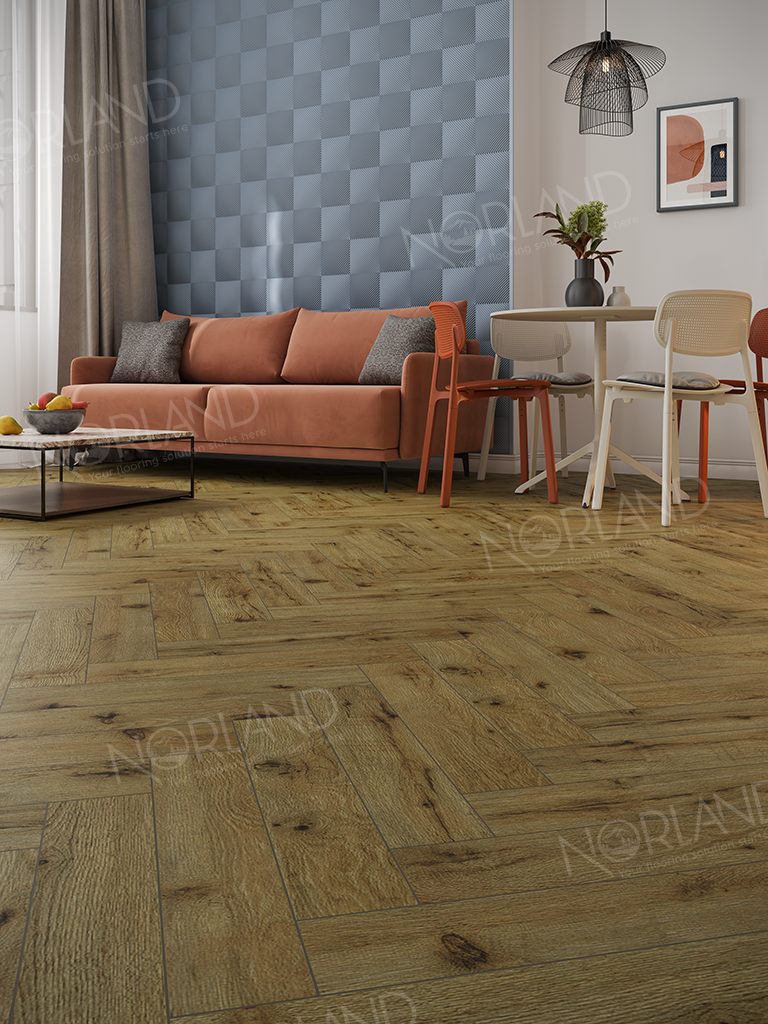 Alpine floor Herringbone Elegante LF303-14 Дуб Скай