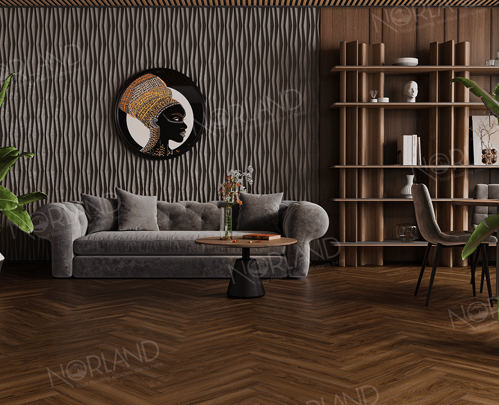 Alpine floor Herringbone Elegante LF303-22 Дуб Треско