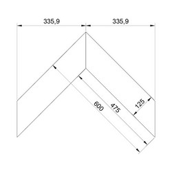 Lab Arte Дуб Рустик 1015 Chevron 125 мм