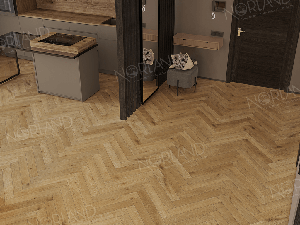 Alpine floor Herringbone Elegante LF304-09 Дуб Хайнан