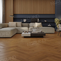 Alpine floor Herringbone Elegante LF304-13 Дуб Помона