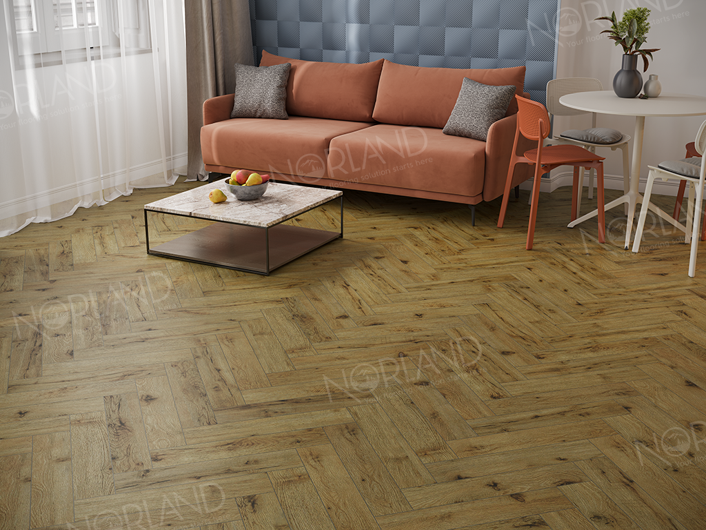 Alpine floor Herringbone Elegante LF304-14 Дуб Скай