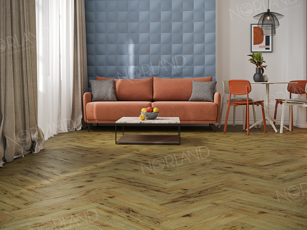 Alpine floor Herringbone Elegante LF304-14 Дуб Скай