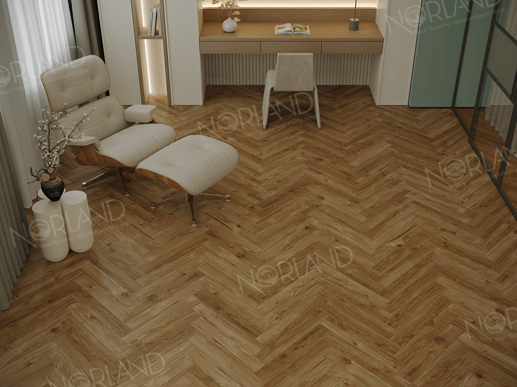 Alpine floor Herringbone Elegante LF304-18 Дуб Корсика