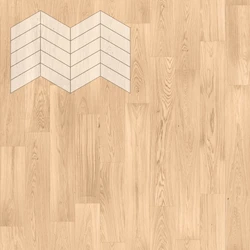 Lab Arte Chevron Дуб Селект Блонд лак 400/337х110х14/3/60°
