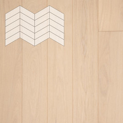 Lab Arte Chevron Дуб Селект Лана лак 400/337х110х14/3/60°
