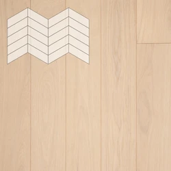 Lab Arte Chevron Дуб Селект Лана лак 400/337х110х14/3/60°