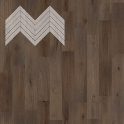 Lab Arte Chevron Дуб Селект Кайт лак 600/510х90х14/3/45°