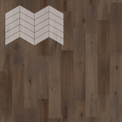 Lab Arte Chevron Дуб Селект Кайт лак 400/337х110х14/3/60°