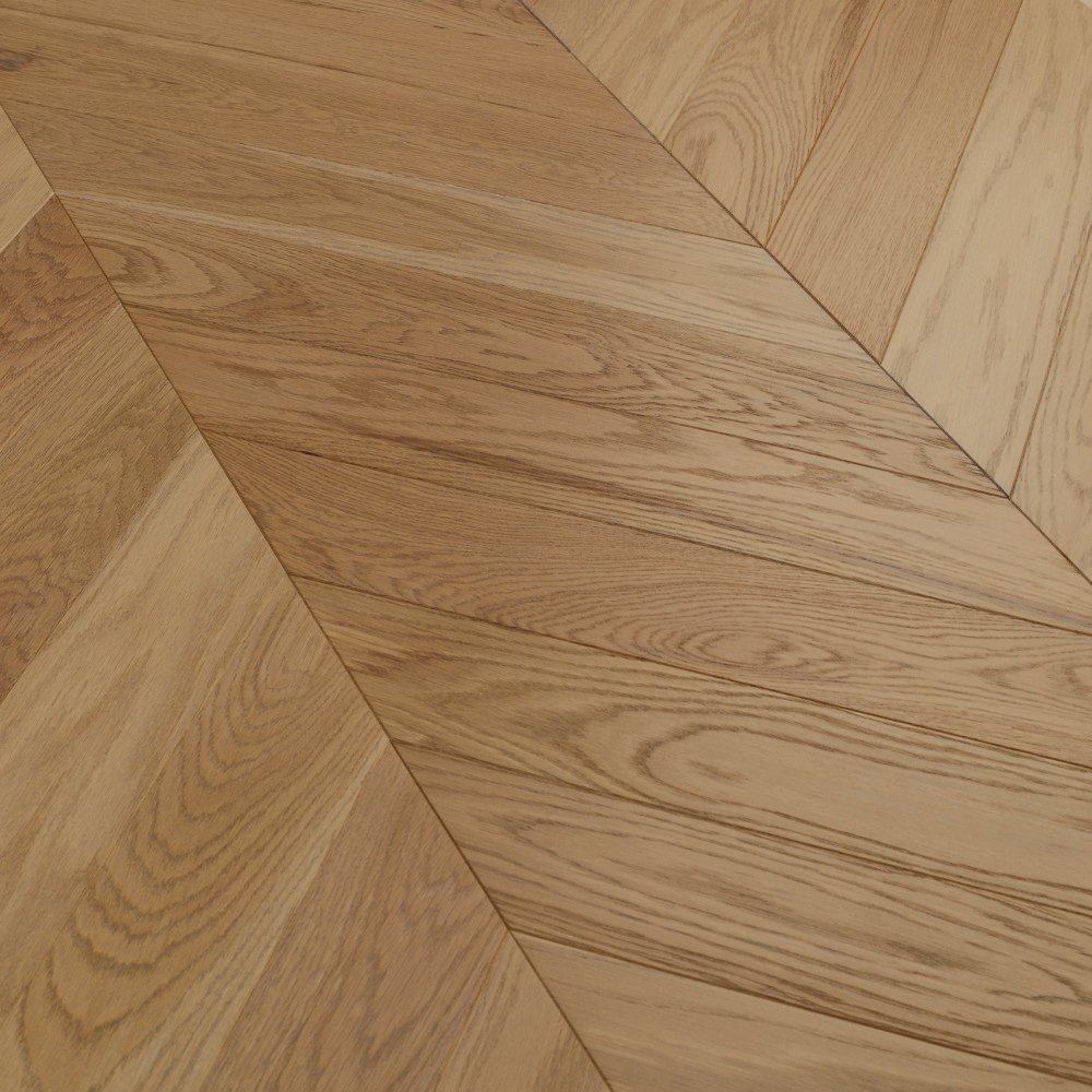 Lab Arte Chevron Дуб Натур Бург лак 600/510х90х14/3/45°