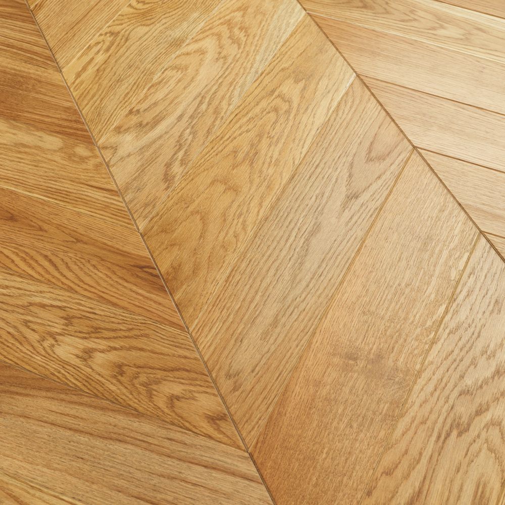 Lab Arte Chevron Дуб Натур Кольт лак 600/510х90х14/3/45°