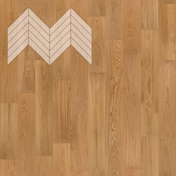 Lab Arte Chevron Дуб Рустик лак без браша 400/337х110х14/3/60°