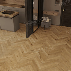 Alpine floor Herringbone Elegant 10 LF306-09 Дуб Хайнан