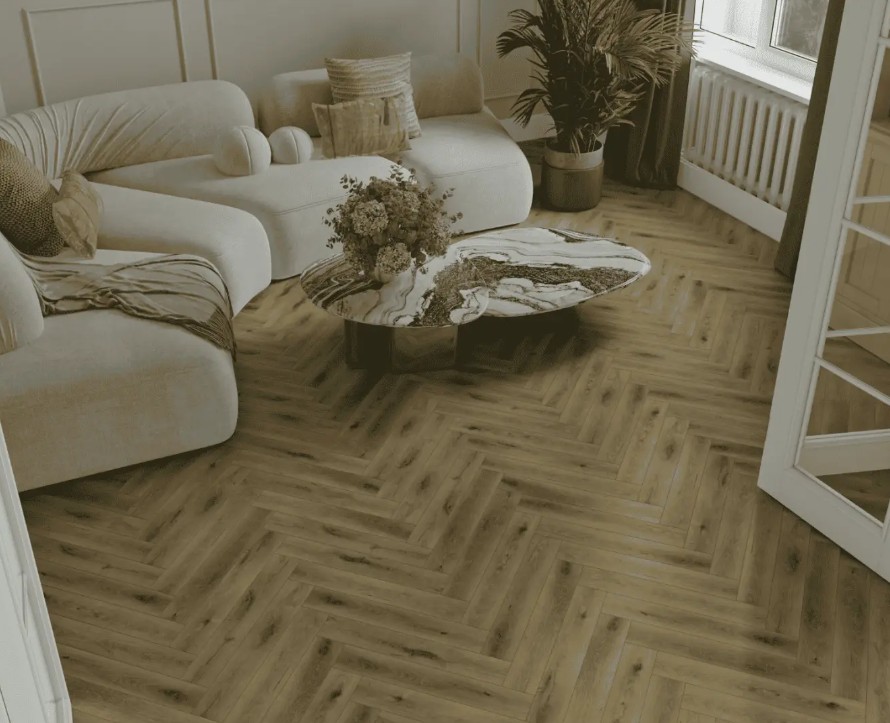 Alpine floor Herringbone Elegant 10 LF306-41 Дуб Элла