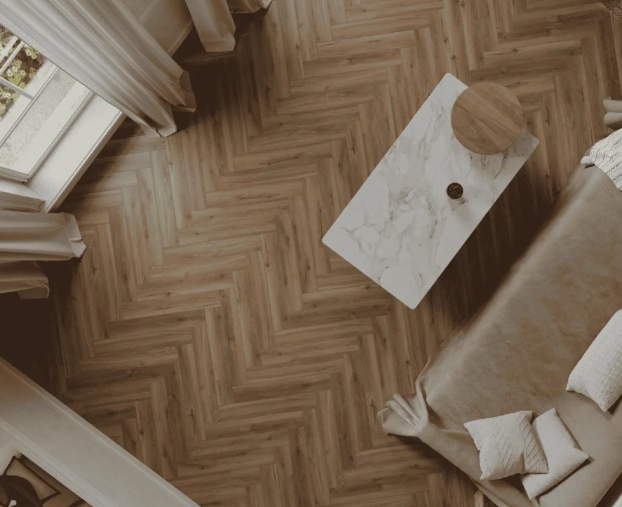 Alpine floor Herringbone Elegante LF304-37 Дуб Велла