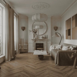 Alpine floor Herringbone Elegante LF304-37 Дуб Велла