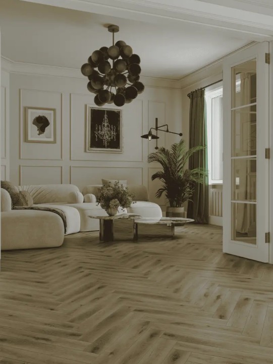 Alpine floor Herringbone Elegante LF304-41 Дуб Элла