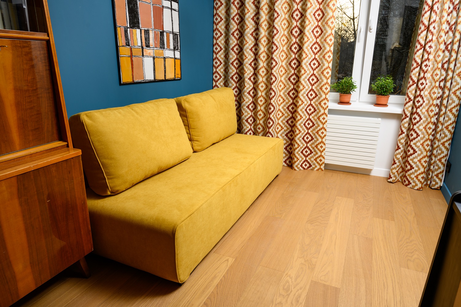 Quartz Parquet Классик Дуб Медовый Раф 463 7/1,2 мм