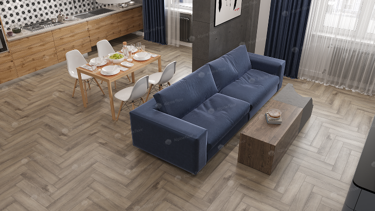 Alpine floor Дуб Исида ЕСО 13-15 Parquet Light
