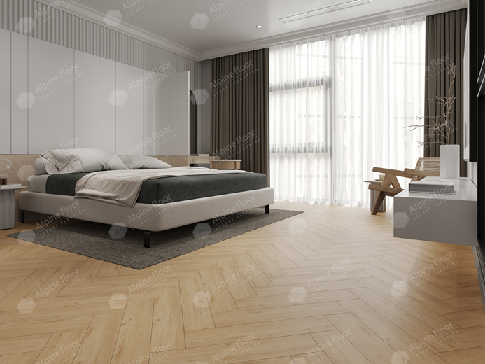 Alpine floor Дуб Лесат ЕСО 13-26 Parquet Light