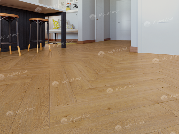 Alpine floor Дуб Хатиса ЕСО 13-27 Parquet Light
