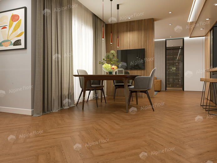 Alpine floor Дуб Селена ЕСО 13-32 Parquet Light