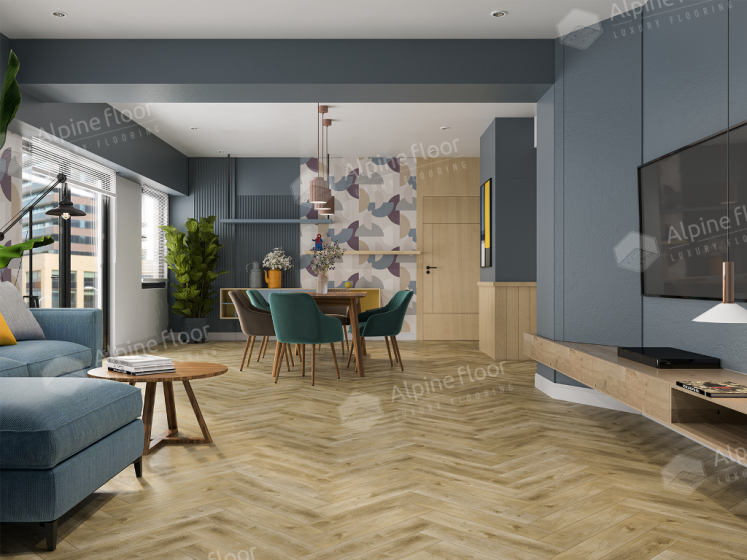 Alpine floor Дуб Кастор ЕСО 13-34 Parquet Light